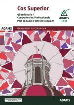 QÜESTIONARIS I COMPETÈNCIES PROFESSIONALS. COS SUPERIOR. PART COMUNA A TOTES LES