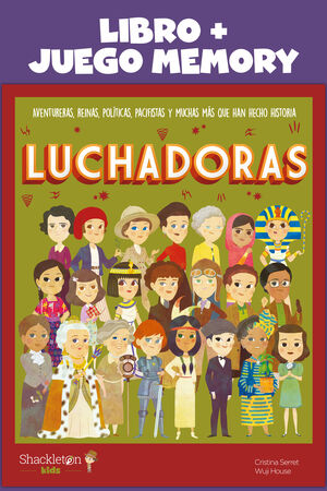 LUCHADORAS - LIBRO JUEGO MEMORY