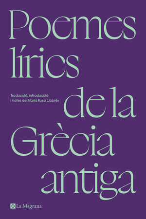 POEMES LIRICS DE LA GRECIA ANTIGA