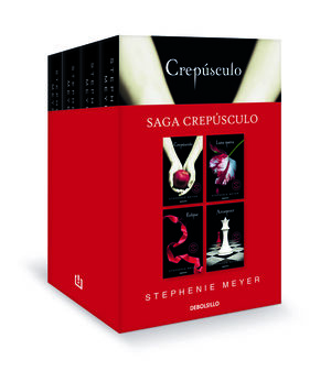 SAGA CREPÚSCULO (EDICIÓN PACK CON: CREPÚSCULO  LUNA NUEVA  ECLIPSE  AMANECER)