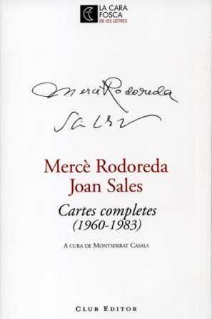 CARTES COMPLETES (1960-1983), RODOREDA - SALES