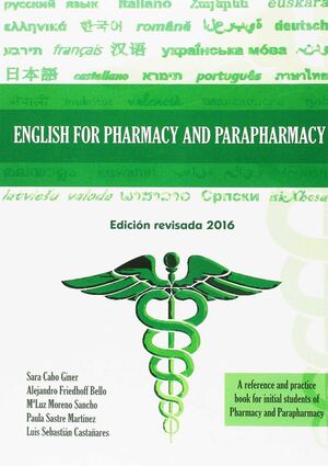 ENGLISH FOR PHARMACY AND PARAPHARMACY